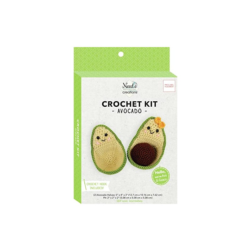 Needle Creations Crochet Kit - Avocado