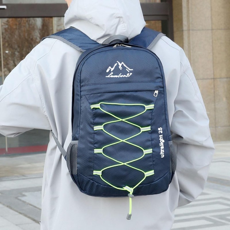 Lumbor37 Mochila de Senderismo Plegable Ligera Mochila de Viaje Plegable