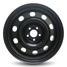 For 13-19 Ford Escape 17 Inch Black Steel Rim - OE Direct Replacement - Road Ready SUV Wheel