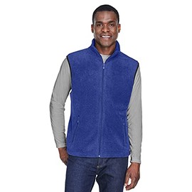 Harriton Adult 8 oz. Fleece Vest 3XL TRUE ROYAL