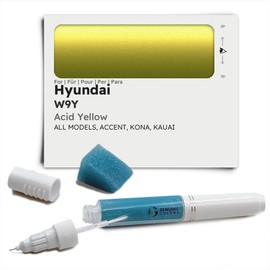 Genuine Colors Paint Pen Acid Yellow W9Y for Hyundai Accent Kona Kauai