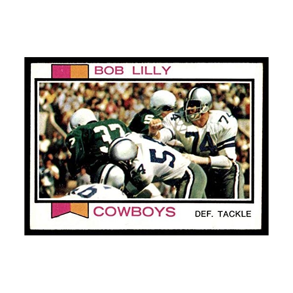 1973 Topps # 450 Bob Lilly Dallas Cowboys (Football Card)