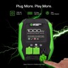 1000W Power Inverter 2000W Peak w/DC 12V to 3X 120V