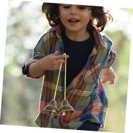 Gatuida Vintage Hand Cymbal Bell Thick Yoga Instrument for Rhythm Cultivation for Performance and Music Education