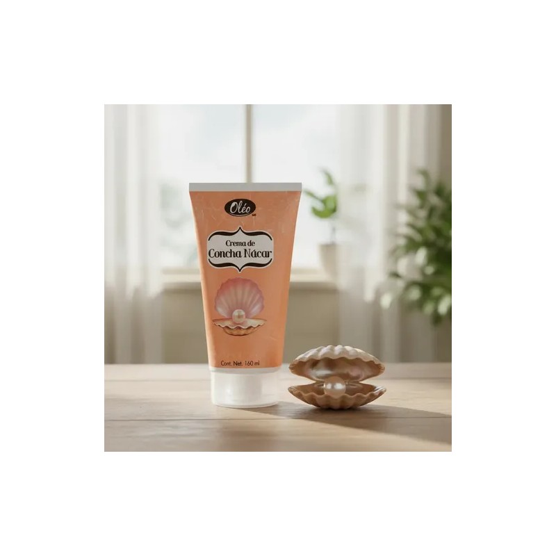 Crema Concha Nácar Premium Con Dosificador 160ml