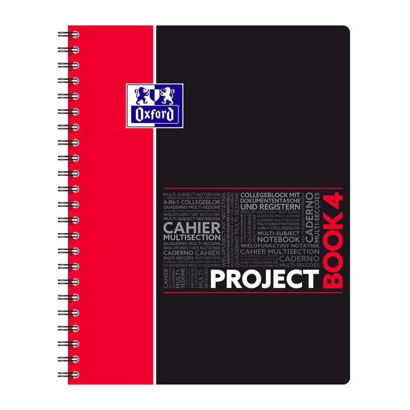 Oxford A4 Squared 100 Pages Notebook