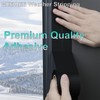 MILEQEE Window Weather Stripping Door Seal Tape Black, 2in x