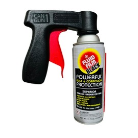 Fluid Film 11.75 oz Rust and Corrosion Inhibitor Spray Black 3 Pack, Spray Can Extension Wand, Can-Gun1 Premium Can Tool Aerosol Spray