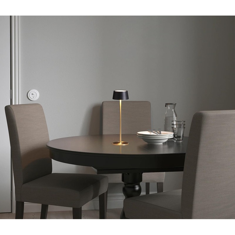DAWALIGHT Cordless Lamp 4000mAh Rechargeable tbale lamp LED Desk Lamp