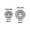 Briny River Drum Bearing Kit for Washing Machine, Compatible with