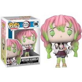 Funko + Protector: Demon Slayer S2 Pop! Animation Vinyl Figure (Bundled with ToyBop Box Protector Collector Case) (Mitsuri Kanroji)