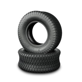 TRIPOWER 16x6.50-8 Lawn Mower Tires - 16x6.50-8 Tire for Riding Mower and Lawn Garden Tractor, Durable 2PR Tubeless, 415lbs Capacity, Set of 2