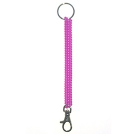 Swing Back Belt Loop Easy Installation Coil Key Holder Pink s001pk