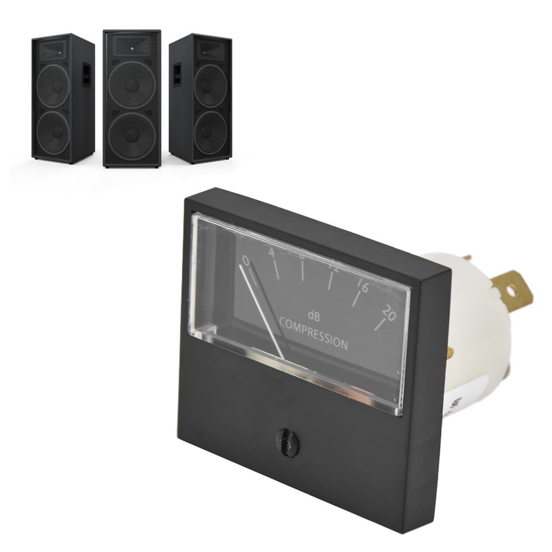 VU Meter High Accuracy Small Lightweight Clear Display Antistatic LED