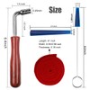 Piano Tuning Kit Professional Piano Tuning Wrench Hammer Rubber Mutes