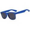 OWL Dark Blue Vintage Sunglasses Smoke Lens Retro Classic Square