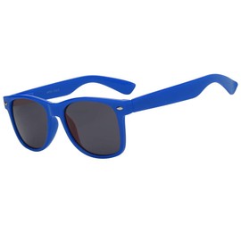 OWL Dark Blue Vintage Sunglasses Smoke Lens Retro Classic Square Sunglasses