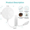 Poffattr 110W Bird Bath Heater for Outdoors in Winter, Submergible