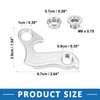 A ABSOPRO Bike Rear Derailleur Hanger Extender Bike Gear Tail