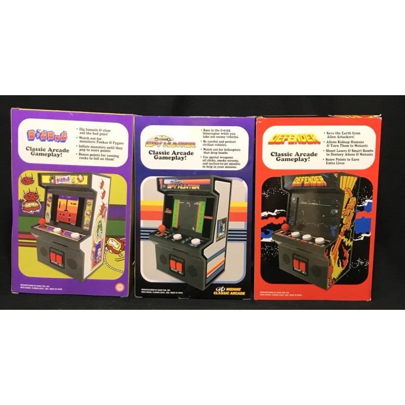 Arcade Classic’s Electronic Arcade Game New Basic Fun Classics -