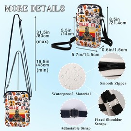 BWWKTOP Michael Myers Crossbody Bag Michael Serial Killer Gift Michael Myers Crossbody Purse Michael Merchandise (kill it -XK B)