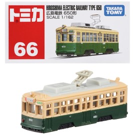 Takara Tomy Tomica No. 66 Hiroshima Electric Railway Type 650 (Box), Mini Car, Toy, Ages 3 and Up