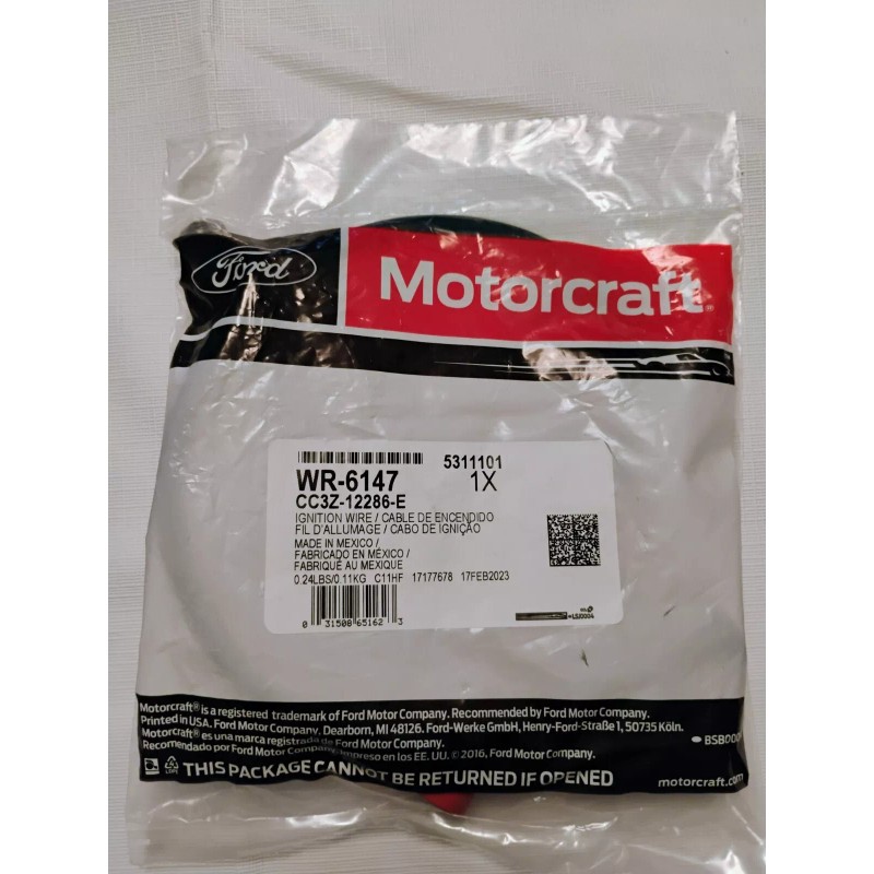 Motorcraft Genuine Motorcraft OEM Spark Plug Wire For F-150 F-250