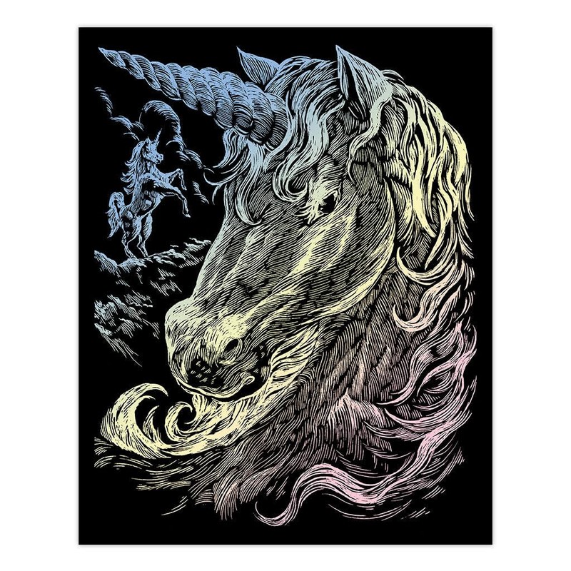 Royal & Langnickel Glow In The Dark Engraving Art A4