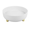 Rotatable Storage Tray Plastic Large Capacity Rotating Organizer Tray Desktop