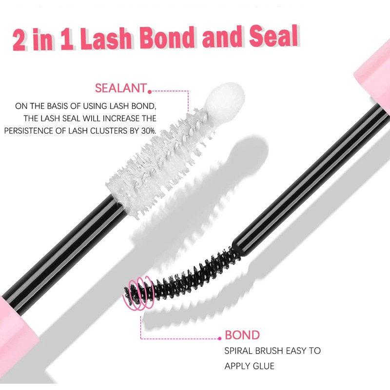 Rofitbest Eyelash Glue Eyelash Binding and Seal, Cluster Eyelash Glue