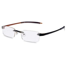 Visualites 1 Forest 1.50 Power Lightweight Rimless Reading Glasses For Men and Women