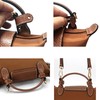 banbeln Mini Bag Shoulder Strap Leather Terracotta Nude Taupe Navy