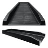Master Mark BLACK Splash Block Decorative Gutter Downspout Extension Splashguard