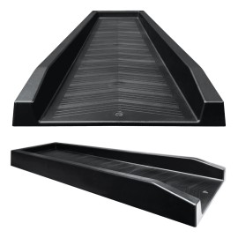 Master Mark BLACK Splash Block Decorative Gutter Downspout Extension Splashguard Diverter