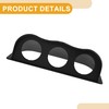 Partuto 1 Pcs 52mm Universal Triple Hole Dash Gauge Holder