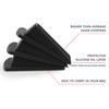 Home Premium Door Stoppers for Bottom of Door, Rubber Door