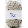 Hello Love Yarn, Misty Grey, 100g