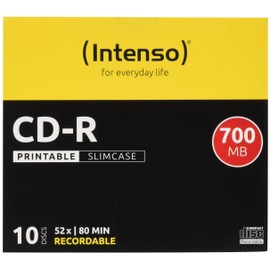 Intenso CD-R 80 700MB Printable 700 MB