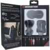 Monster BRAND NEW MONSTER Monacor Audio Receiver Set, Black (MBA9-1009-BLK)