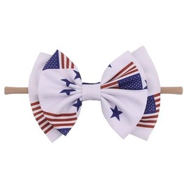 DDNFO 4th of July Bow Hair headband Independence Day Hairgrip Headwear girls Hair headbands Accessories.(F159) (1)