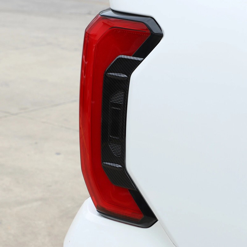 e-power-auto-Trim Carbon ABS Rear Tail Light Side Lamp Cover Trim