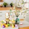 Pack of 24 Easter Decoration for Hanging, Spring Decoration Pendants,