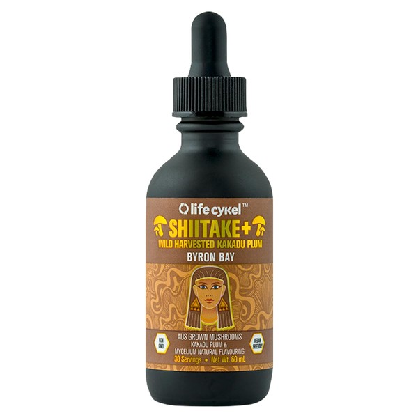Life Cykel Shiitake Double Extract Herbal Supplement 60 ml