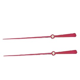 anbcollectibles 2 Red Sweep Second Hands for Quartz Clock Movements. 2 3/4 inch