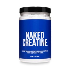Pure Micronized Creatine Monohydrate - 100 Servings - 500 Grams, 1.1Lb Bulk, Vegan, Non-GMO, Gluten Free, Soy Free. Aid Strength Gains, No Artificial 