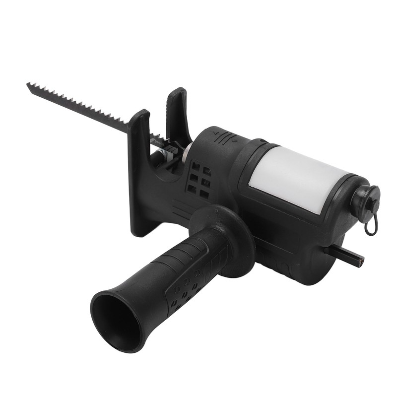 Black Electric Drill to Chain Saw Adapter Converter Ergonomic Electric