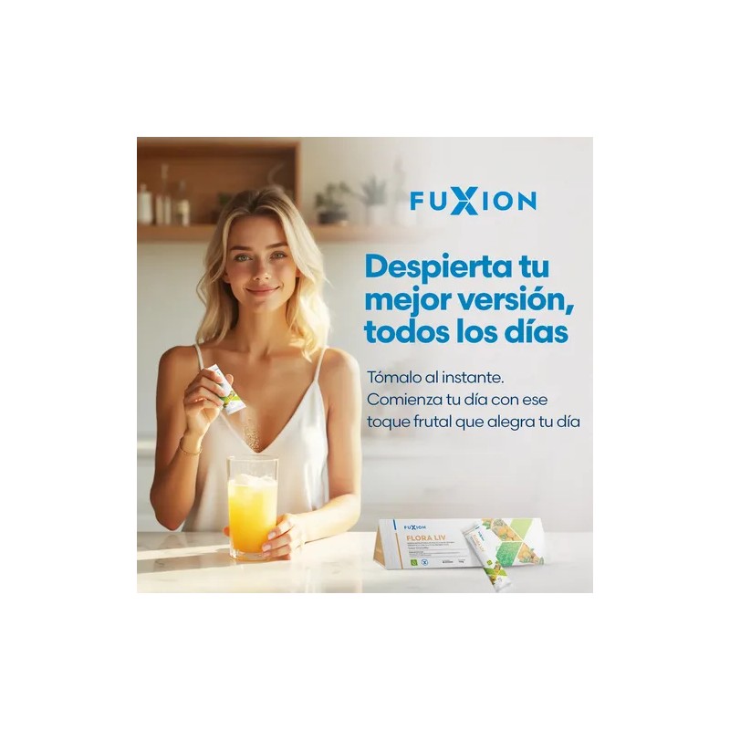 Fuxion | Flora Liv | Bebida Prebióticos Y Probióticos |