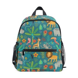 Mnsruu Children's Toddler Backpack, Preschool Nursery Book Bag, Nursery Travel Bag for Boys Girls Nursery, Animal, Animal, Rucksack