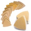 Gulrear 100PCS Multitool Sanding Pads for Oscillating Tool Sanding Attachments,