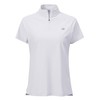 MoFiz UV Shirt Women's Short-Sleeved Rash Guard 1/4 Zip UPF
